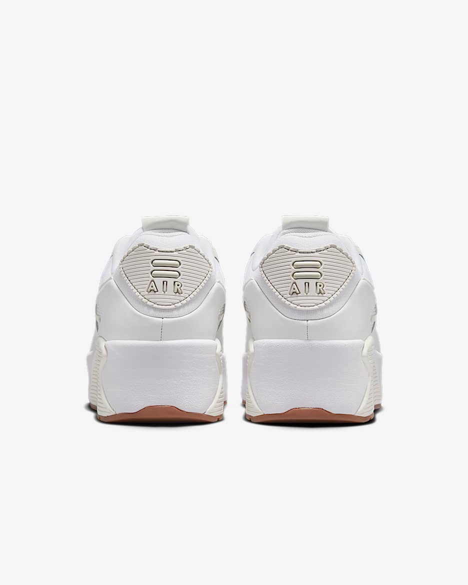 Nike air max white leather womens online